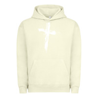 Pigment Pistachio cross Urban Hoodie - artisFamous