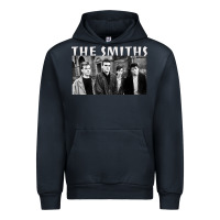 Navy The Smiths Urban Hoodie - artisFamous