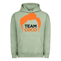 Pigment Oil Green Team Coco Urban Hoodie - artisFamous