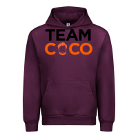 Mauve Wine Team Coco Urban Hoodie - artisFamous