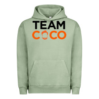 Pigment Oil Green Team Coco Urban Hoodie - artisFamous