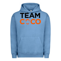 Pigment Pebble Blue Team Coco Urban Hoodie - artisFamous