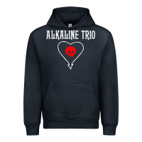 Navy alkaline music Urban Hoodie - artisFamous