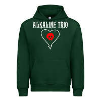 Forest Green alkaline music Urban Hoodie - artisFamous