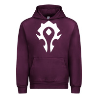 Mauve Wine horde symbol Urban Hoodie - artisFamous