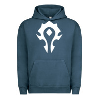 Pigment Midnight Navy horde symbol Urban Hoodie - artisFamous