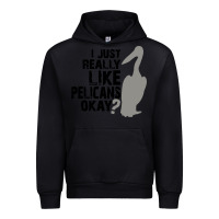 Black i just really like pelicans okay Urban Hoodie - artisFamous