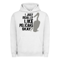 Pigment Lunar Rock i just really like pelicans okay Urban Hoodie - artisFamous