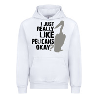 White i just really like pelicans okay Urban Hoodie - artisFamous