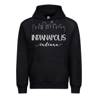 Black indiana Urban Hoodie - artisFamous