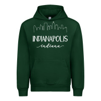 Forest Green indiana Urban Hoodie - artisFamous