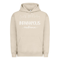 Pigment French Oak indiana Urban Hoodie - artisFamous