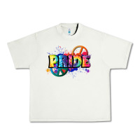 Pistachio Hippie pride Urban Heavy Tee - FaDigitalArtStudio