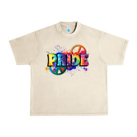 Sandshell Hippie pride Urban Heavy Tee - FaDigitalArtStudio