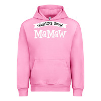 Fuchsia Pink World's Best Mamaw Ever Urban Hoodie - artisFamous