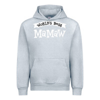 Heather Grey World's Best Mamaw Ever Urban Hoodie - artisFamous