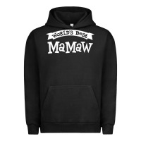Pigment Black World's Best Mamaw Ever Urban Hoodie - artisFamous