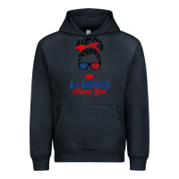 Navy all american trump girl Urban Hoodie - artisFamous