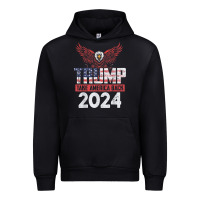 Black trump 2024 take america back Urban Hoodie - artisFamous