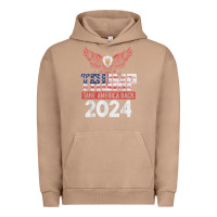 Pigment Burro trump 2024 take america back Urban Hoodie - artisFamous