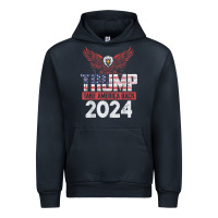Navy trump 2024 take america back Urban Hoodie - artisFamous