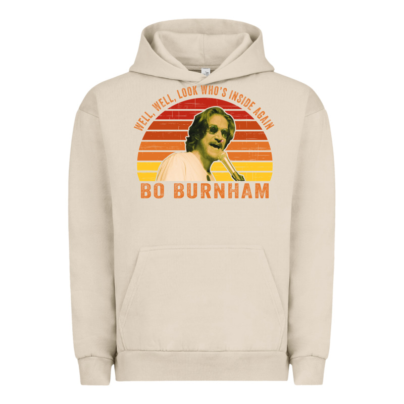 Bo Burnham T-shirt, Well, Well. Look Who's Inside Again Urban Hoodie by artisFamous | Teevron