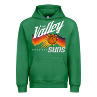 Emerald the valley oop phoenix basketball retro sunset basketball t shirt Urban Hoodie - artisFamous