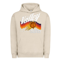 Pigment French Oak the valley oop phoenix basketball retro sunset basketball t shirt Urban Hoodie - artisFamous