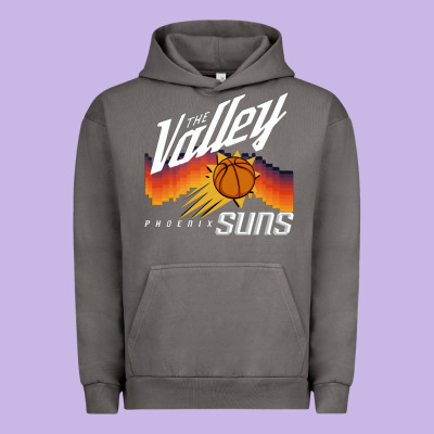 The Valley Oop Phoenix Basketball Retro Sunset Basketball T Shirt Urban Hoodie Designed By Artisfamous