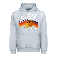 Heather Grey the valley oop phoenix basketball retro sunset basketball t shirt Urban Hoodie - artisFamous