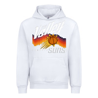 White the valley oop phoenix basketball retro sunset basketball t shirt Urban Hoodie - artisFamous