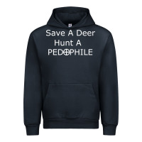 Navy save a deer   hunt a pedophil Urban Hoodie - artisFamous