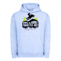 Pigment Grape Ice snowmobile throttle Urban Hoodie - artisFamous