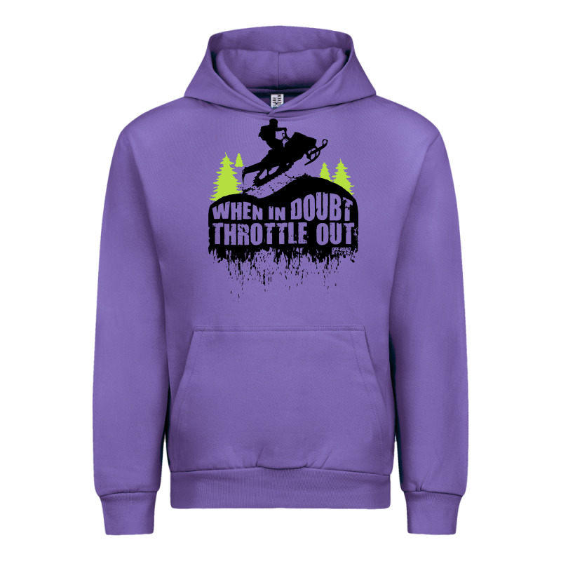 Snowmobile Throttle Urban Hoodie by artisFamous | Teevron