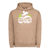 Pigment Burro snowmobile throttle Urban Hoodie - artisFamous
