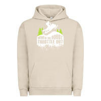 Pigment French Oak snowmobile throttle Urban Hoodie - artisFamous