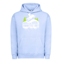 Pigment Grape Ice snowmobile throttle Urban Hoodie - artisFamous