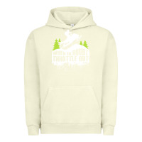 Pigment Pistachio snowmobile throttle Urban Hoodie - artisFamous