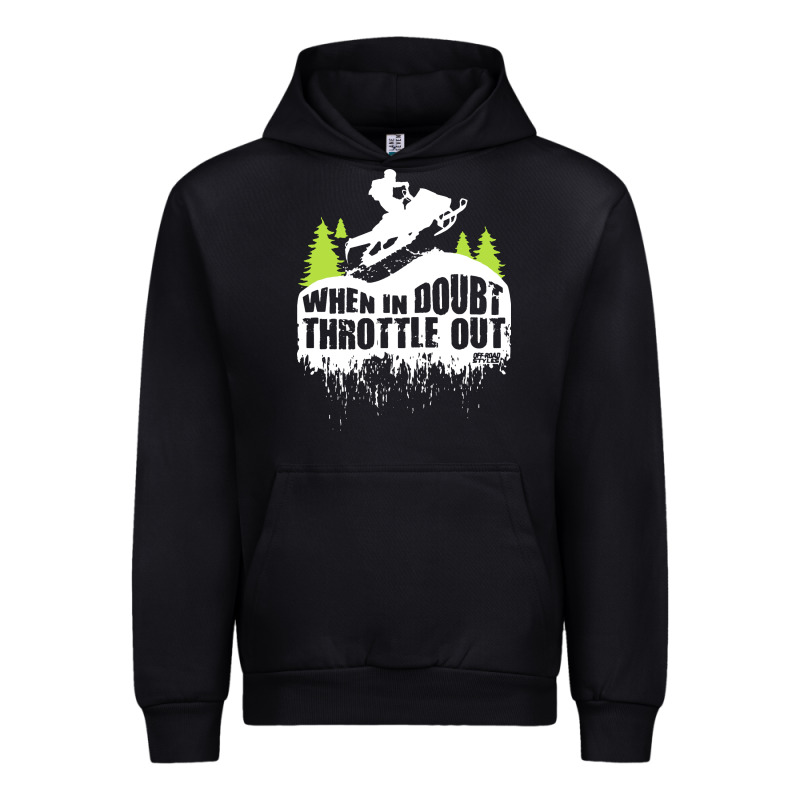 Snowmobile Throttle Urban Hoodie by artisFamous | Teevron