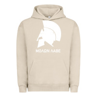 Pigment French Oak spartan helmet Urban Hoodie - artisFamous