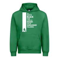 Emerald the man in black fled across the desert Urban Hoodie - artisFamous