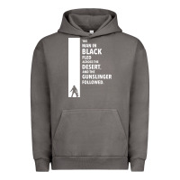 Pigment Tornado the man in black fled across the desert Urban Hoodie - artisFamous