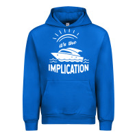 Cobalt the implication   its always sunny in philadelphia Urban Hoodie - artisFamous