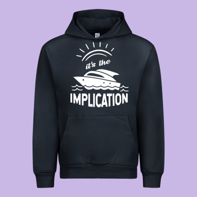 The Implication   Its Always Sunny In Philadelphia Urban Hoodie Designed By Artisfamous