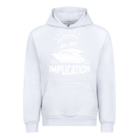White the implication   its always sunny in philadelphia Urban Hoodie - artisFamous