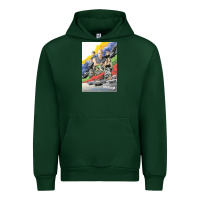 Forest Green fast and furious 9 Urban Hoodie - artisFamous