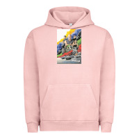 Pigment Salmon fast and furious 9 Urban Hoodie - artisFamous