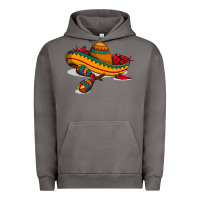 Pigment Tornado maracas sombrero mexican Urban Hoodie - artisFamous