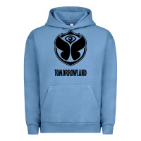 Pigment Pebble Blue tomorrowland around the world Urban Hoodie - artisFamous