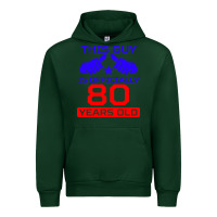 Forest Green this guy is 80 years funny 80th birthday Urban Hoodie - artisFamous